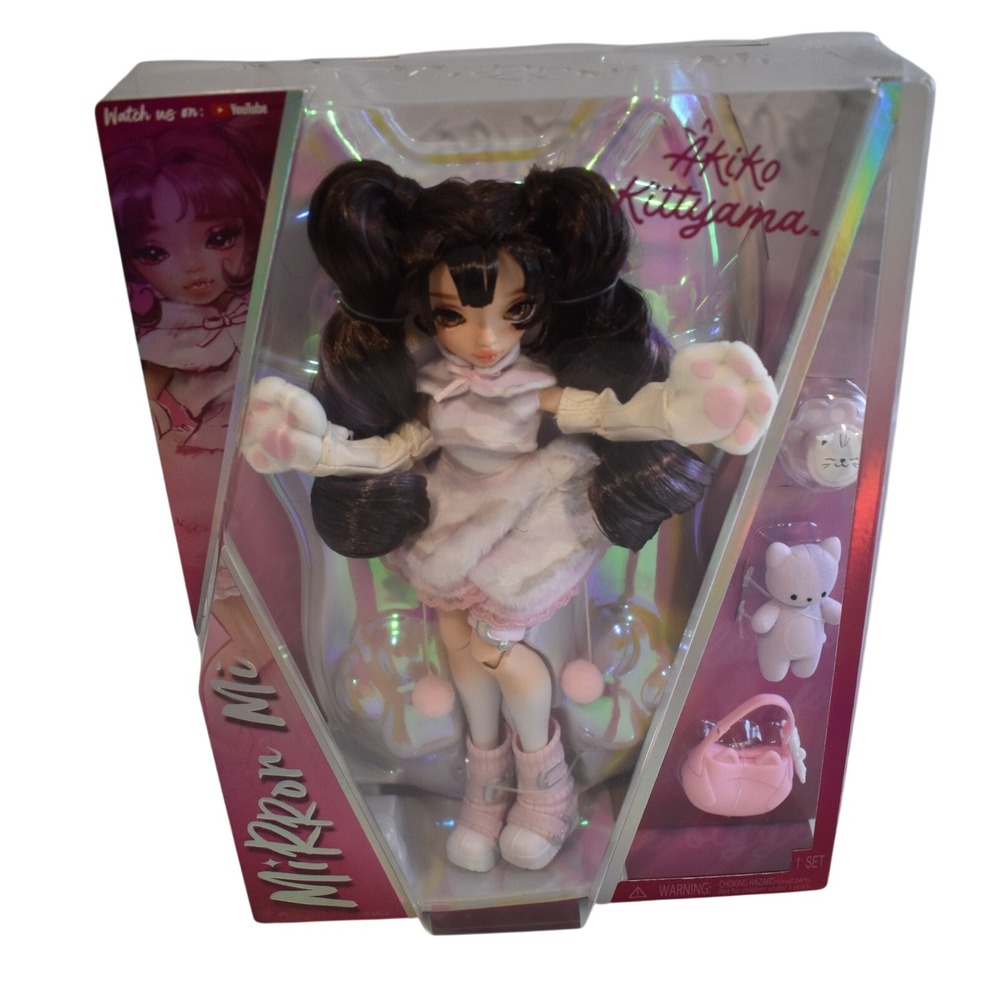 MGA Mirror Mi Akiko Kittiyama Doll Pink New Kawaii Cozy Cutie Fashion Toy